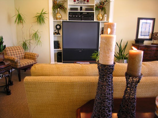 Champion Lake Apartments Cozy Clubhouse Media Room in Shreveport